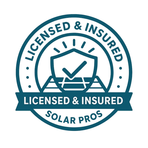 Licensed & Insured Solar Pros